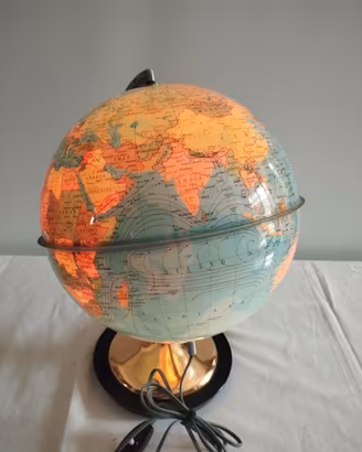 Globo Terrestre De Agostini 1967