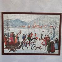 Puzzle paesaggio invernale