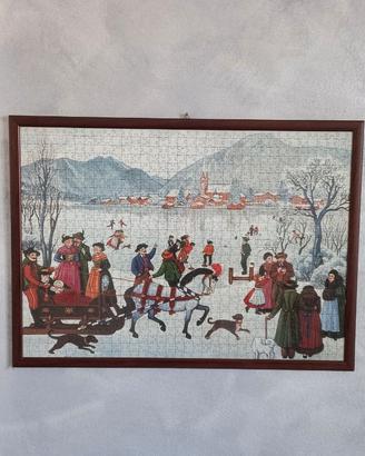 Puzzle paesaggio invernale