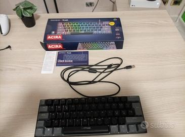 TASTIERA DA GAMING TRUST ACIRA 60% MECCANICA