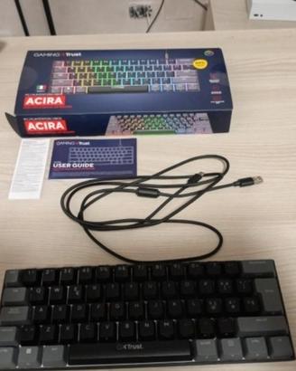 TASTIERA DA GAMING TRUST ACIRA 60% MECCANICA