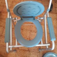 Poltroncina da bagno per disabili e/o anziani