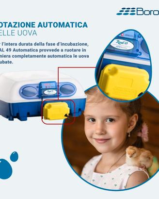 Incubatrice Professionale REAL 49 EXPERT BOROTTO