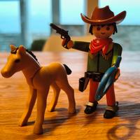 Playmobil Cowboy e contadina mod 5373 / 4778