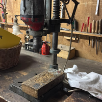 In blocco attrezzatura del nonno