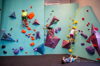 Parete Arrampicata x Bambini x Sala Feste e Scuole