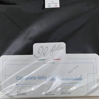Completo letto  matrimoniale nere