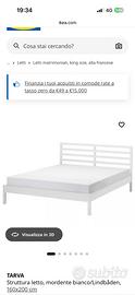 TARVA struttura letto matrimoniale 160x200 IKEA
