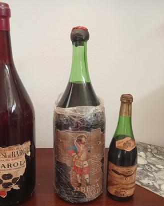 bottiglie dì vino da collezione 
