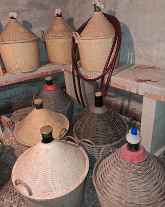 Damigiane per  vino