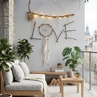 Decorazione da parete camera letto balcone veranda