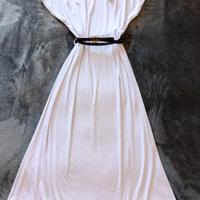 Abito lungo bianco estivo