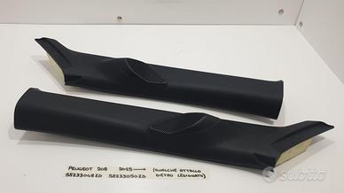 COPPIA MODANATURA TETTO DX E SX PEUGEOT 208 Serie