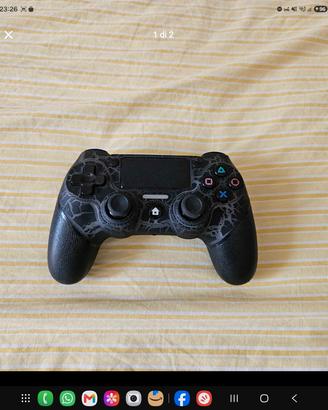 Controller compatibile con PS4 con Led.