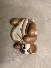 Statuetta ceramica cane Thun