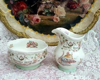 Set lattiera + zuccheriera Brambly Hedge