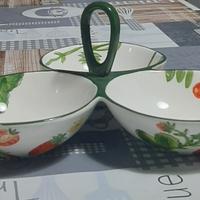 Antipastiera decorata a mano