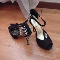 scarpe da sera con tacco