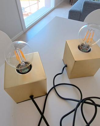 Coppia lampade da tavolo touch