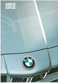BMW 628 CSi- 635 CSi BROCHURE ORIGINALE del 1983