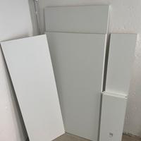 Mensole ripiani bianchi di varie misure