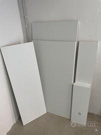 Mensole ripiani bianchi di varie misure