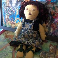 Peluche bambola pigotta vintage