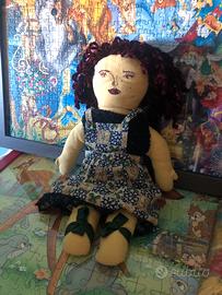 Peluche bambola pigotta vintage