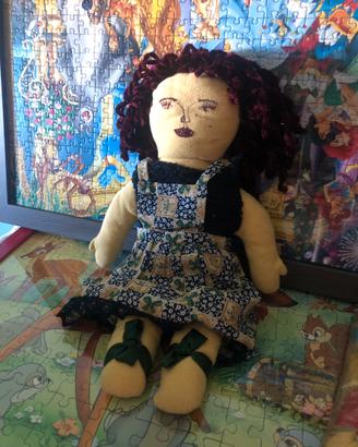 Peluche bambola pigotta vintage