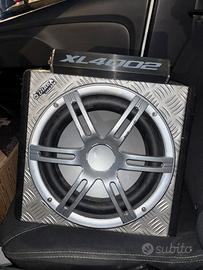 Cassa black music + amplificatore eagle  xl 4002