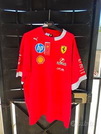 T shirt ferrari stagione 2025 originale