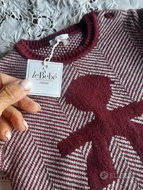 pullover bimbo Le Bebe' Enfant 12 mesi