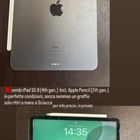 iPad 10.9 (4th gen.) incl. Apple Pencil (2th gen.)