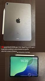 iPad 10.9 (4th gen.) incl. Apple Pencil (2th gen.)