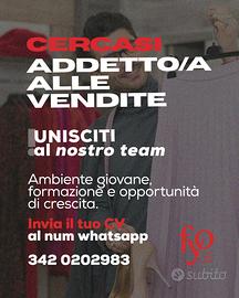 Addetta alle vendite