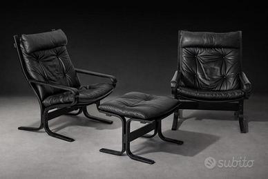 Poltrone Siesta con pouf