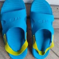 Ciabatte piscina con elastici n.33-34