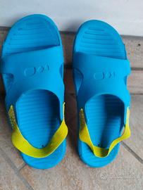 Ciabatte piscina con elastici n.33-34