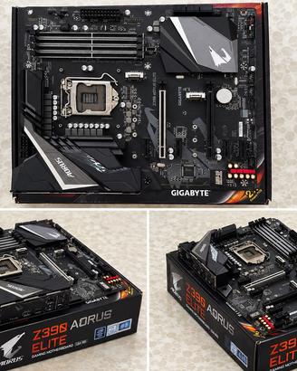 Gigabyte Aorus Z390 Elite come nuova+tp link 2,5
