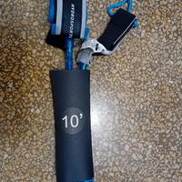 cressi Leash 10', grigio blu, 25 cm