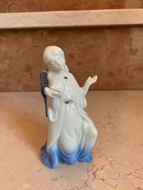 Lotto bomboniere battesimo Arcap ceramica azzurro