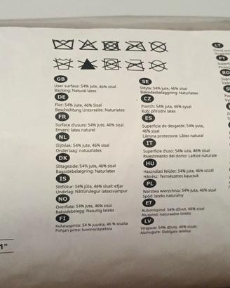 Tappeto ikea 80 per 150 cm