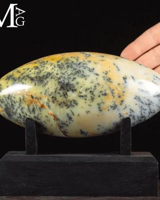 Shiva Lingam in Opale Dendritico- Meditazione-Yoga