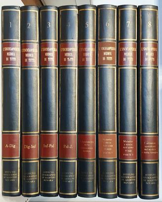 "L'Enciclopedia Medica di Tutti" 8 vol De Agostini