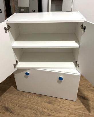 Panca porta giochi + pensile IKEA