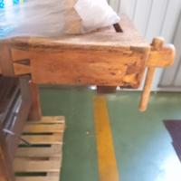 tavolo da falegname autentico