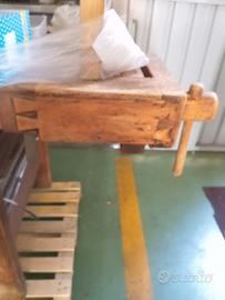 tavolo da falegname autentico