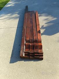  travi in legno masiccio