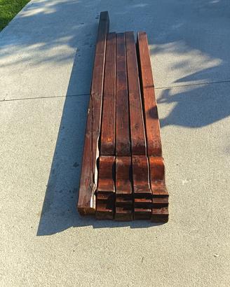  travi in legno masiccio