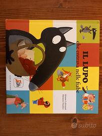 Libro bambini Il lupo che entrava nelle fiabe